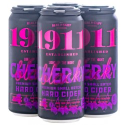 1911 Spirits Black Cherry Hard Cider 4 pack 16 oz. Bottle - Petite Cellars