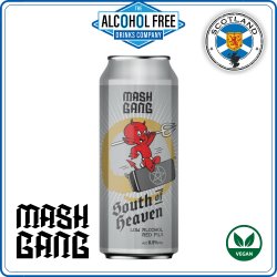 Mash Gang South of Heaven  Red Pilsner Lager - The Alcohol Free Drinks Company