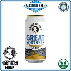 Northern Monk Great Northern AF Lager - The Alcohol Free Drinks Company