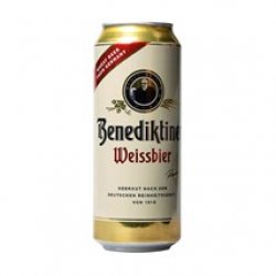 Benediktiner Weissbier Lata 500ml - Clube do Malte