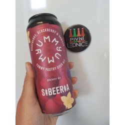 Sibeeria Yummy Raspberry, Blackberry &Vanilla 20°6,1% 0,5l - Pivní lednice