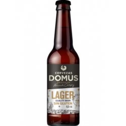 Domus Lager Sin Gluten - Lúpulo y Amén