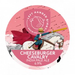 Left Handed Giant  Cheeseburger Cavalry [6.9% IPA] - Red Elephant