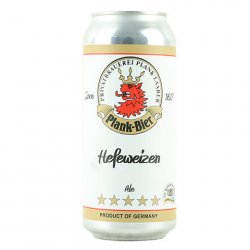Plank Bier Hefeweizen Ale - CraftShack