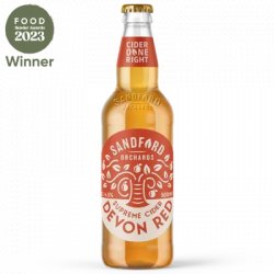 Sandford Orchards, Devon Red Crisp & Fruity Medium Cider, 500ml Bottle - The Fine Wine Company