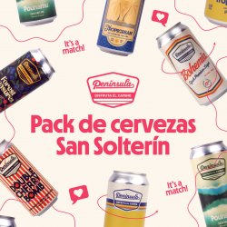 Península 12-Pack de cervezas San Solterín - Península