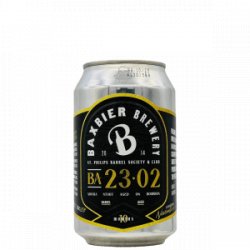Baxbier  BA23.02 (St. Philips Barrel Society & Club) - Rebel Beer Cans