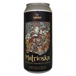 Campinas Matrioska Russian Imperial Stout Lata 473ml - Clube do Malte