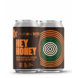 Dois Corvos Hey Honey, Imperial Brown Ale - ChábomVilhoa Collab - Dois Corvos Cervejeira