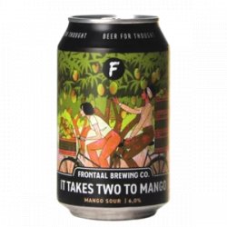 Frontaal Brewing It Takes Two To Mango Sour 6% 330ml - Drink Station