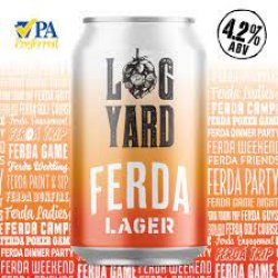 Logyard Ferda Light Lager 2412 oz cans - Beverages2u