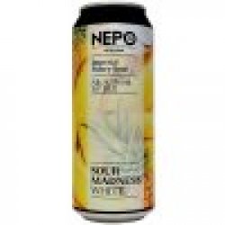 Nepomucen - 30°Sour Madness White  500ml can 8,1% alc. - Beer Butik