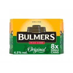 Bulmers Cider 8 Pack 500ml Cans - Molloys