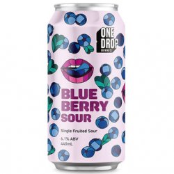 One Drop Brewing Blueberry Single Fruited Sour 440ml - The Beer Cellar