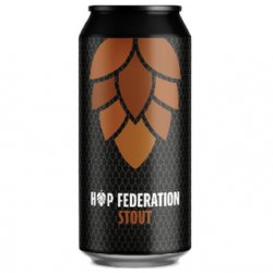 Hop Federation Stout 440ml - The Beer Cellar
