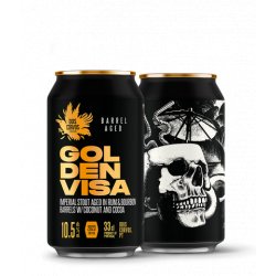 Dois Corvos Golden VISA, Madeira Rum & Bourbon BA Imperial Stout - Dois Corvos Cervejeira