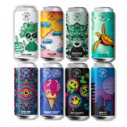 Les Intenables Pack Hop Lover - 100% bières houblonnées - 8x 44 cl - Les Intenables - Craft Beer