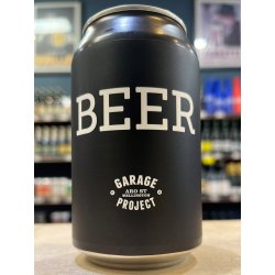 Garage Project Black BEER Dark Lager 330ml Can - Purvis Beer