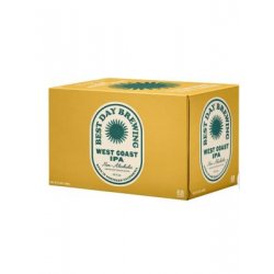 BEST DAY BREWING WEST COAST NON ALCOHOLIC IPA 12oz 6PK CANS - Schaefer’s