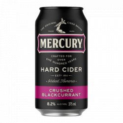 Mercury Cider Company Hard Cider Crushed Blackcurrant Mercury Cider Company Hard Cider Crushed Blackcurrant
