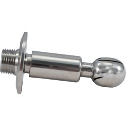 Bola de limpieza 1.5 triclamp para CIP - Panama Brewers Supply