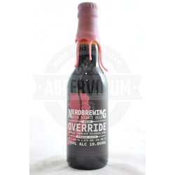 Nerdbrewing Override Imperial Chocolate Milkshake Stout - Strawberry Edition 33cl - AbeerVinum
