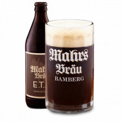 Mahrs Bräu - E.T.A. Dunkles Lager - 5% Dark Lager - 500ml Bottle - The Triangle