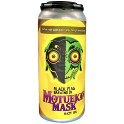 Black Flag Brewing Motueka's Mask 4 pack 16 oz. Can - Petite Cellars