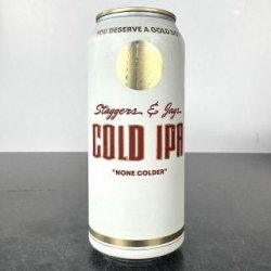 Gold Dot Beer Staggers & Jags Cold IPA Gold Dot Beer Staggers & Jags Cold IPA