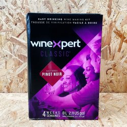 WineXpert Classic - Pinot Noir California - 30 Bottle Red Wine Kit - Brewbitz Homebrew Shop