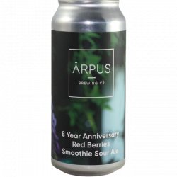 Ārpus Brewing Co. 8 Year Anniversary Red Berries Smoothie Sour Ale Ārpus Brewing Co. 8 Year Anniversary Red Berries Smoothie Sour Ale