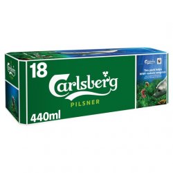 Carlsberg Danish Pilsner Cans 18 x 440ml Case - Liquor Library