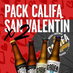 Califa Pack Cata San Valentín - Cervezas Califa