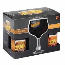 KASTEEL BROUWERIJ VANHONSEBROUCK Kasteel 4x33cl + Glass Gift Pack 11.0% - Beer Paradise