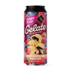 Funky Fluid Gelato: Berry Cheesecake Turnover