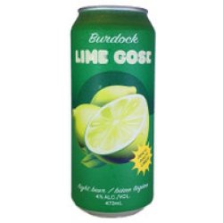 Burdock Lime Gose 473mL ABV 4%  Canada Craft Beer - Hopshop