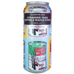 Collective Arts Stranger with Coffee and Maple Syrup Porter 473mL ABV 5.5%  Canada Craft Beer - Hopshop