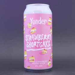 Yonder - Strawberry Shortcake - 3% (440ml) - Ghost Whale