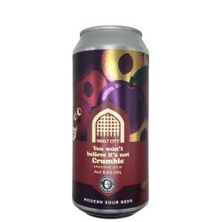 Vault City Brewing You Won’t Believe It’s Not Crumble!