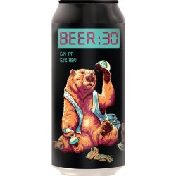 Double Vision Beer:30 Gin IPA 440ml BB 211223 - The Beer Cellar