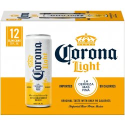 Corona Light 12 pack Can - Outback Liquors