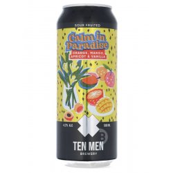 Ten Men - Calm In Paradise: Orange, Mango, Apricot and Vanilla - Beerdome