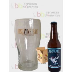 Biscayne Bay - Lote pack 6 botellas y 1 vaso - Cervezas Diferentes