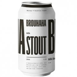 Brouhaha Brewery Milk Stout 375mL - The Hamilton Beer & Wine Co