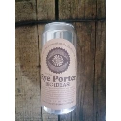 Simple Things Smoked Rye Porter 6% (440ml can) - waterintobeer