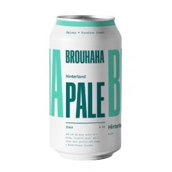 Brouhaha Brewery Hinterland Pale Ale 375mL - The Hamilton Beer & Wine Co