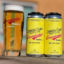 Occidental Cerveza Clara 16oz can - Bine & Vine