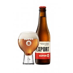 24x Super 8 Export & FREE Glass *Special Offer* - The Belgian Beer Company