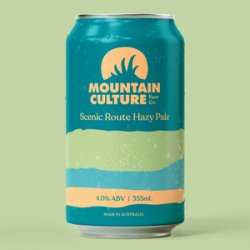 Mountain Culture Beer Co. Scenic Route Mountain Culture Beer Co. Scenic Route