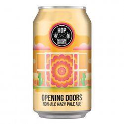 Hop Nation Brewing Co Opening Doors Hazy Pale Ale